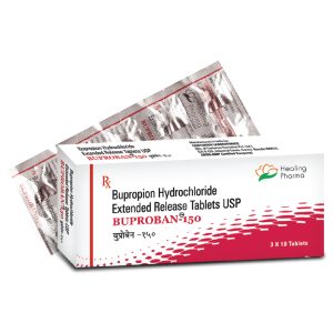 Bupropion HCl E.R. (Buproban-150) 150 mg