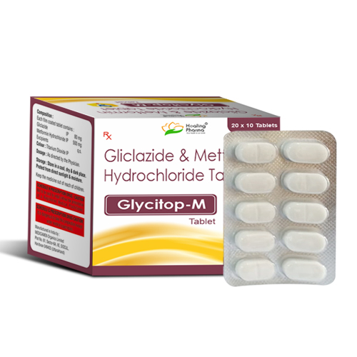 Gliclazide + Metformin (Glycitop M) 80 mg + 500 mg