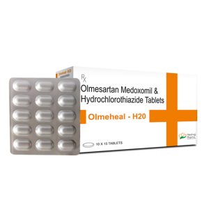 Olmesartan + Hydrochlorothiazide (Olmeheal 20 H) 20/ 12.5 mg