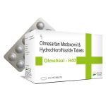 Olmesartan + Hydrochlorothiazide (Olmeheal 40 H) 40 / 12.5 mg