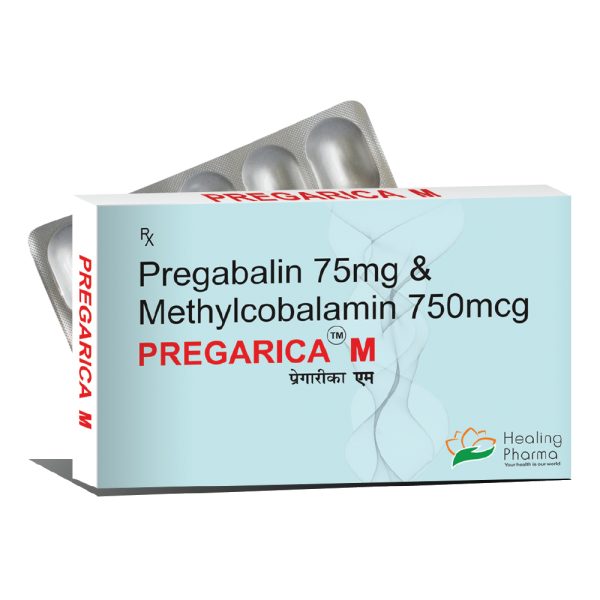 Pregabalin + Mecobalamin (Pregarica M) 75 mg + 750 mcg