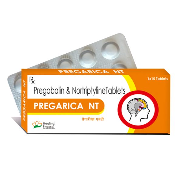 Pregabalin + Nortriptyline (Pregarica NT) 75 mg + 10 mg