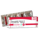 Rosuvastatin + Fenofibrate (Rosufree F 20) 20 mg + 160 mg