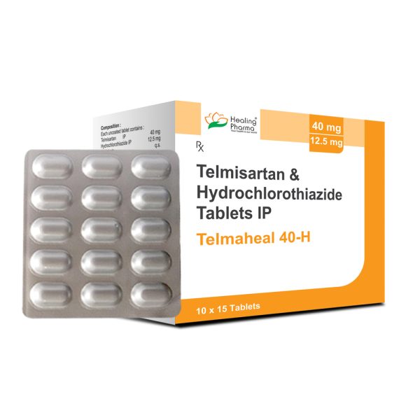 Telmisartan + HCTZ (Telmaheal 40 H) 40/ 12.5 mg