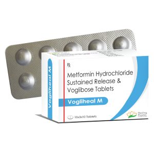 Voglibose + Metformin (Vogliheal M) 0.2/ 500 mg