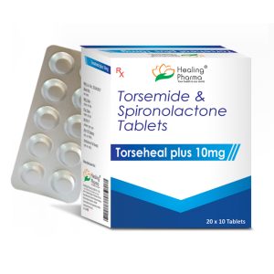 Torasemide + Spironolactone (Torseheal Plus 10) 10 mg + 50 mg
