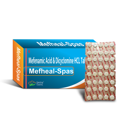 Meftal-Spas Dicyclomine 10mg & Mefenamic Acid 250mg Tablets, Blue Cross  Laboratories Ltd, Treatment: Menstrual Pain